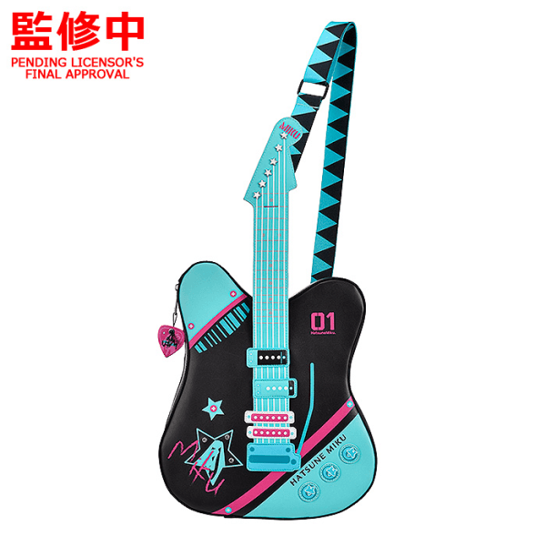 Hatsune Miku Guitar-Shaped Shoulder Bag - POKÉ JEUX