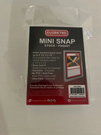 MINI SNAP CARD HOLDER - 5 PACK - EVORETRO