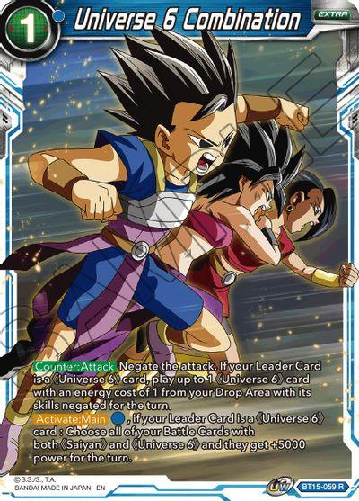 Universe 6 Combination (BT15-059) [Saiyan Showdown] - POKÉ JEUX