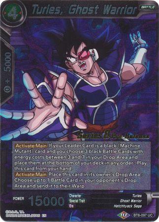 Turles, Ghost Warrior (BT8-097_PR) [Malicious Machinations Prerelease Promos] - POKÉ JEUX