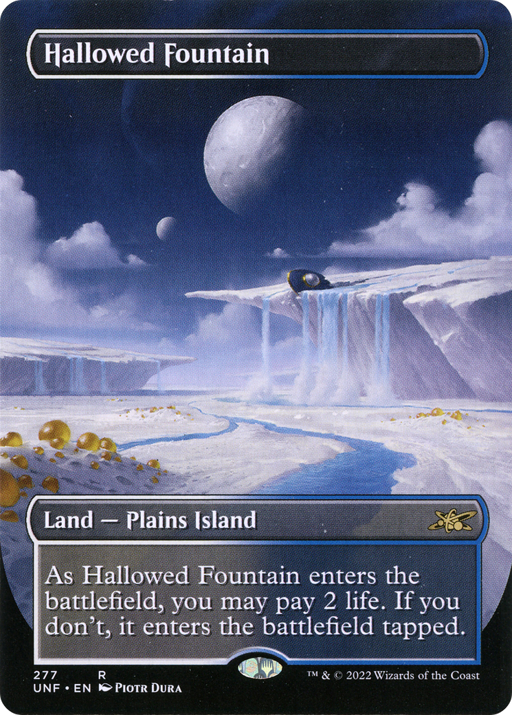 Hallowed Fountain (Borderless) [Unfinity]