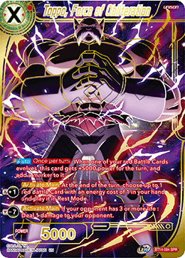 Toppo, Force of Obliteration (SPR) (BT14-004) [Cross Spirits] - POKÉ JEUX