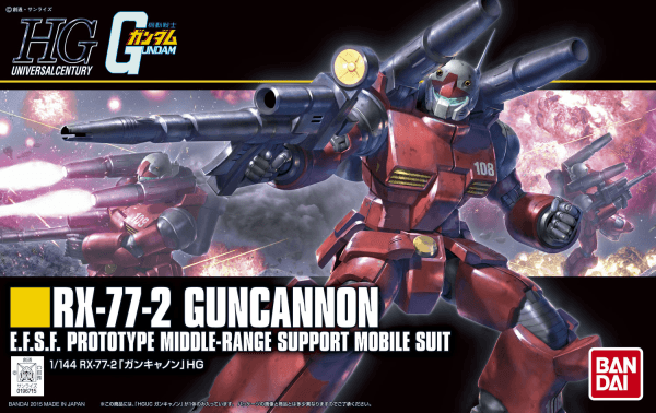 HGUC 1/144 RX-77-2 Guncannon - POKÉ JEUX