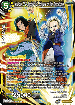 Android 17 & Android 18, Bringers of the Apocalypse (BT13-106) [Supreme Rivalry] - POKÉ JEUX