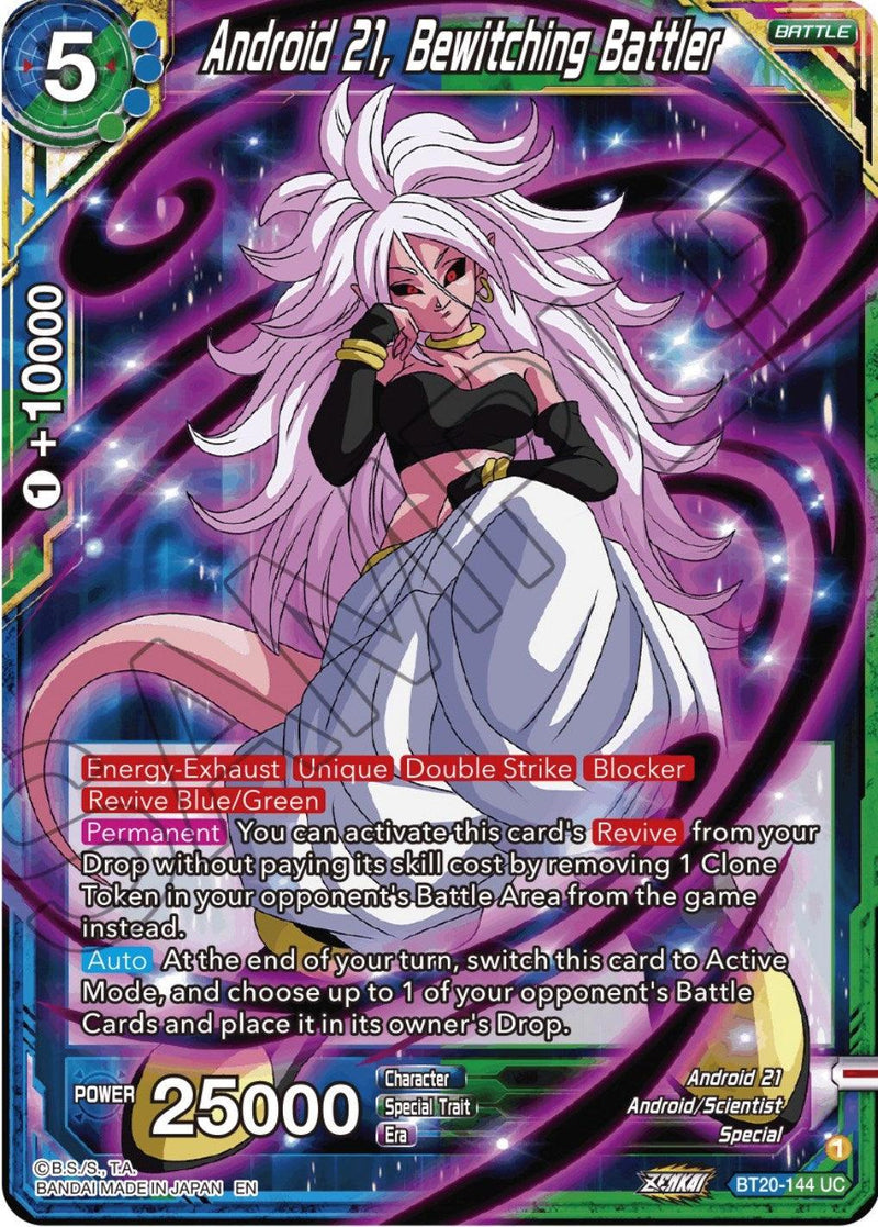 Android 21, Bewitching Battler (BT20-144) [Power Absorbed] - POKÉ JEUX