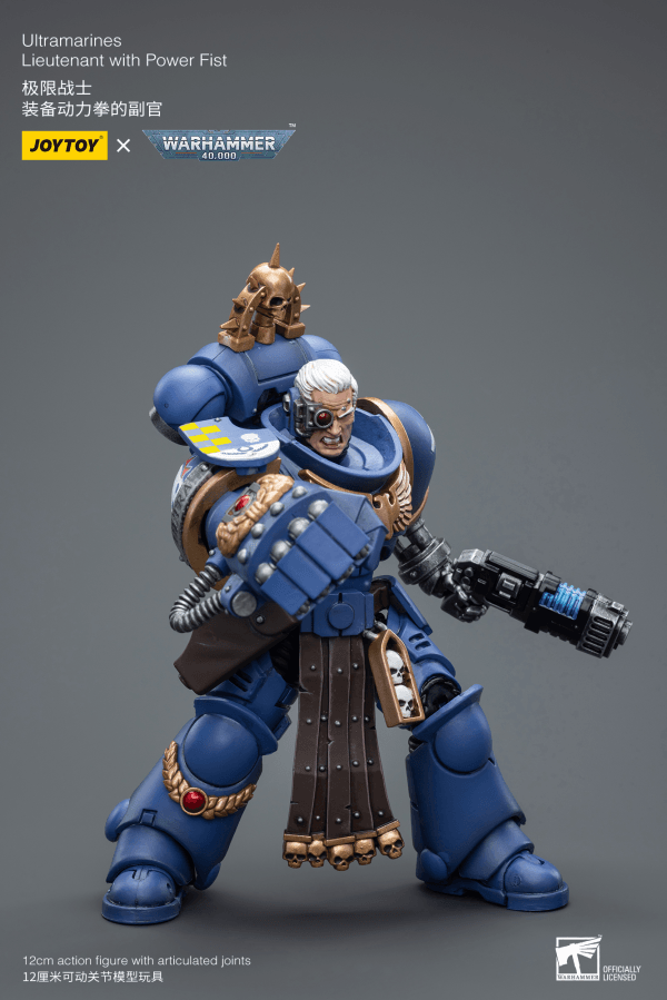 Ultramarines Lieutenant with Power Fist - POKÉ JEUX