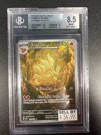 Ninetales IR 199/197 BECKETT 8.5 #17160410