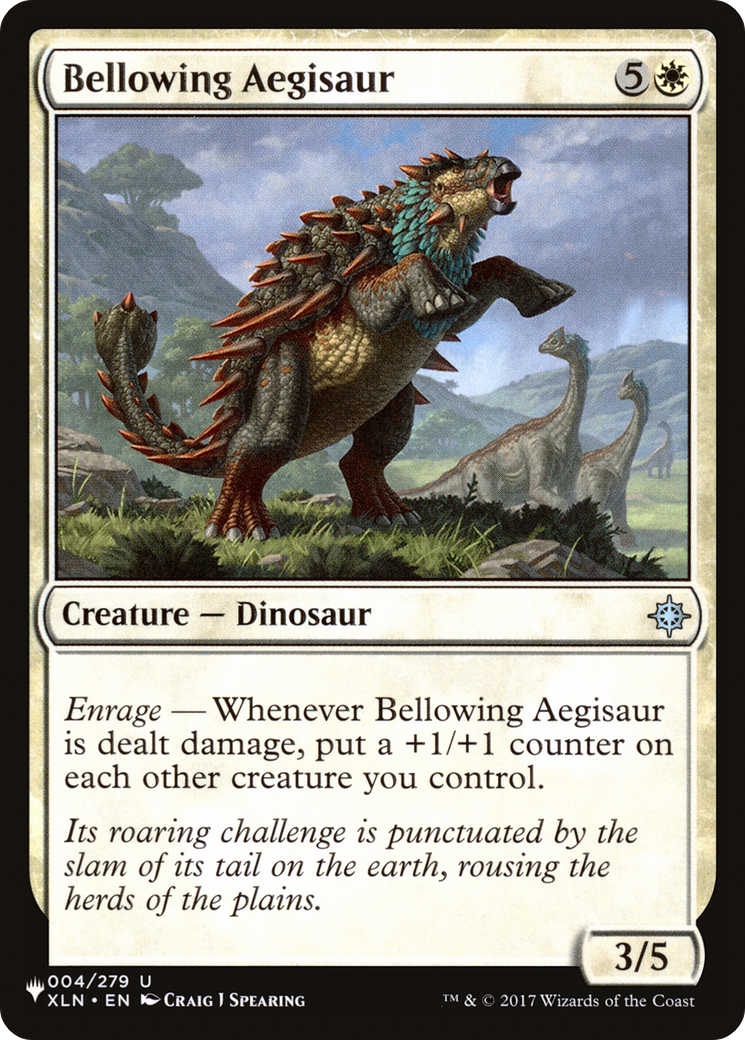 Bellowing Aegisaur [The List Reprints]