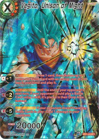 Vegito, Unison of Might (SPR) (BT10-003) [Rise of the Unison Warrior] - POKÉ JEUX