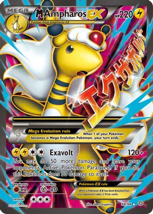 M Ampharos EX (88/98) [XY: Ancient Origins]