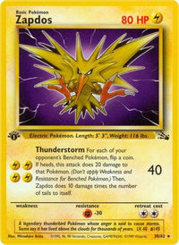 Zapdos (30/62) [Fossil Unlimited]