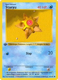 Staryu (65/102) [Base Set Shadowless Unlimited]