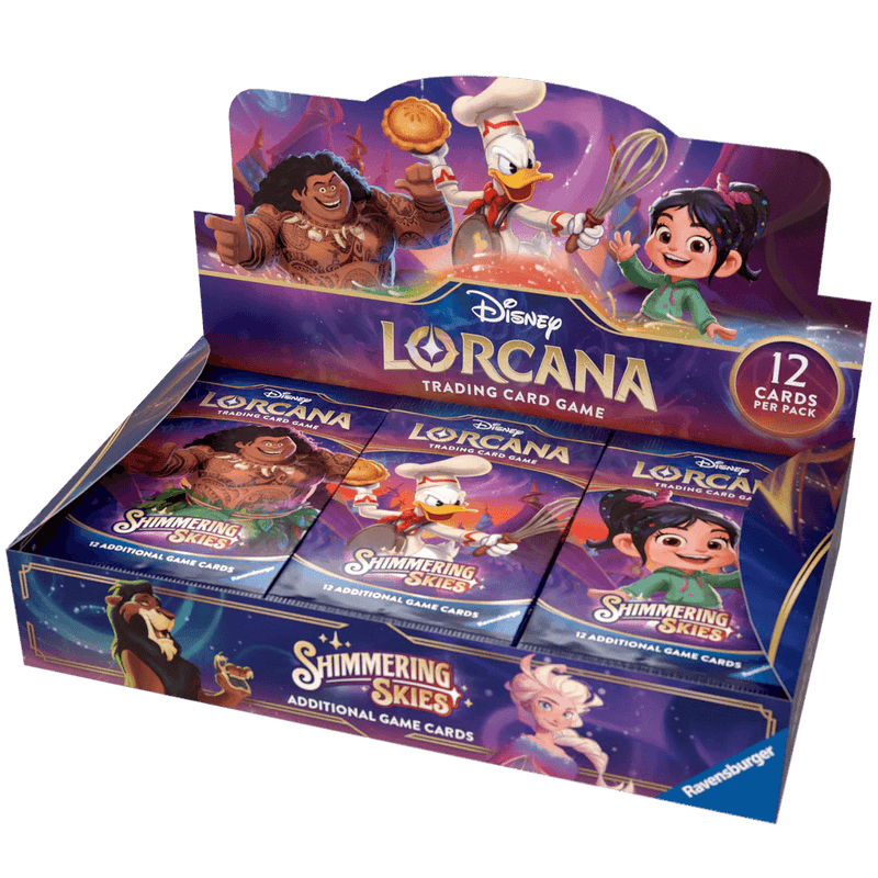 (PRE ORDER) DISNEY LORCANA SHIMMERING SKIES BOOSTER BOX - POKÉ JEUX