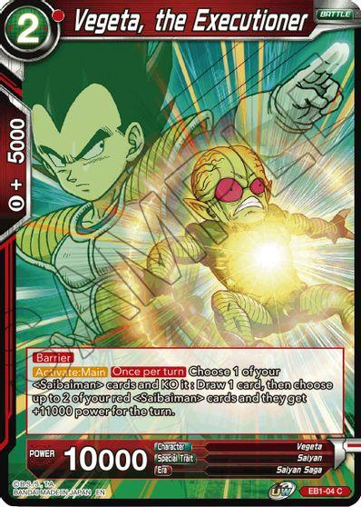 Vegeta, the Executioner (EB1-004) [Battle Evolution Booster] - POKÉ JEUX