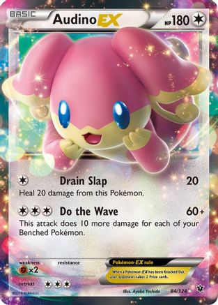 Audino EX (84/124) [XY: Fates Collide]