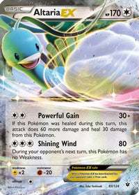 Altaria EX (83/124) [XY: Fates Collide]