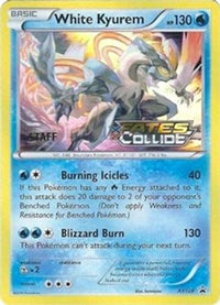 White Kyurem (XY128) (Staff) [XY: Black Star Promos]