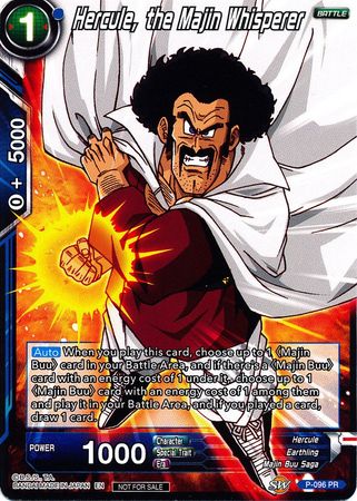 Hercule, the Majin Whisperer (P-096) [Promotion Cards]