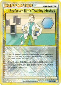 Professor Elm's Training Method (100/123) (League Promo) [HeartGold & SoulSilver: Base Set]