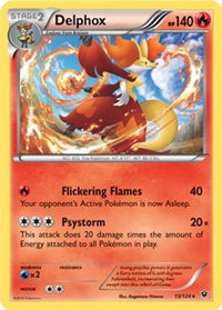 Delphox (13/124) (Theme Deck Exclusive) [XY: Fates Collide]