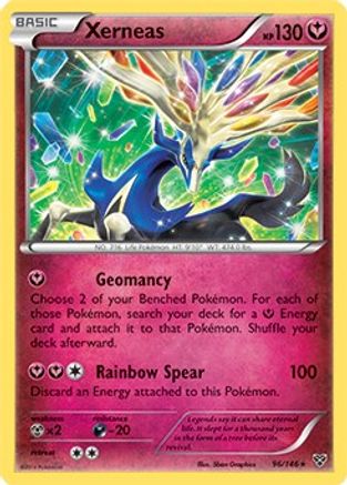 Xerneas (96/146) (Theme Deck Exclusive) [XY: Base Set]