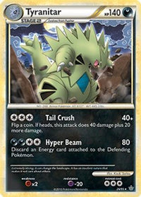 Tyranitar (26/95) (Theme Deck Exclusive) [HeartGold & SoulSilver: Unleashed]