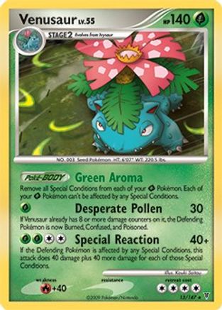 Venusaur (13/147) (Theme Deck Exclusive) [Platinum: Supreme Victors]