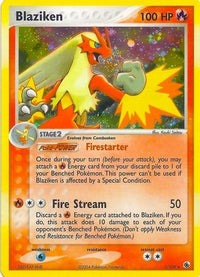 Blaziken (3/109) (Cosmos Holo) [EX: Battle Stadium]