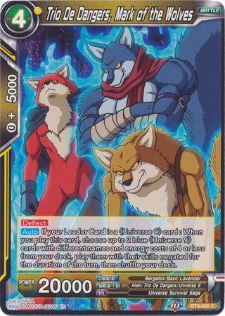 Trio De Dangers, Mark of the Wolves (Reprint) (BT9-065) [Battle Evolution Booster] - POKÉ JEUX