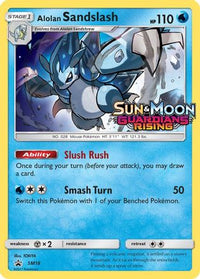 Alolan Sandslash (SM18) (Prerelease Promo) [Sun & Moon: Black Star Promos]