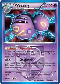 Weezing (58/135) (Theme Deck Exclusive) [Black & White: Plasma Storm]