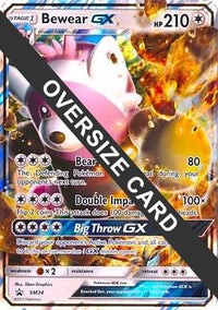 Bewear GX (SM34) (Jumbo Card) [Sun & Moon: Black Star Promos]