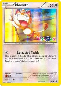 Meowth (53/83) (Toys R Us Promo) [XY: Generations]