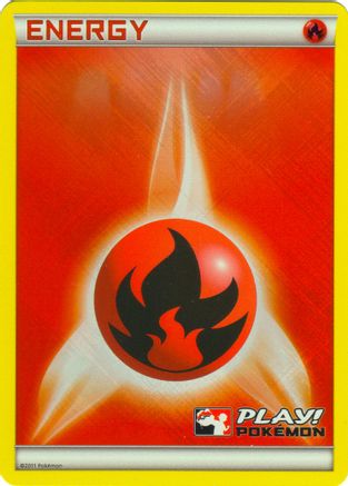 Fire Energy (2011 Play Pokemon Promo) [League & Championship Cards]