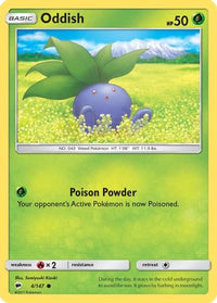 Oddish (4/147) [Sun & Moon: Burning Shadows]