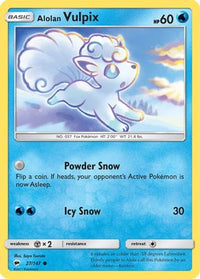 Alolan Vulpix (27/147) [Sun & Moon: Burning Shadows]