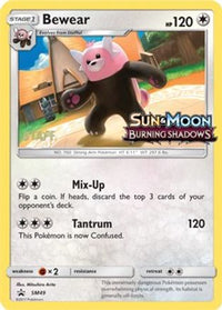 Bewear (SM49) (Staff Prerelease Promo) [Sun & Moon: Black Star Promos]