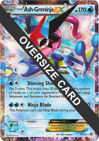 Ash-Greninja EX (XY133) (Jumbo Card) [XY: Black Star Promos]