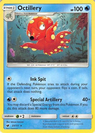 Octillery (23/111) [Sun & Moon: Crimson Invasion]