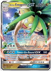 Alolan Exeggutor GX (74/111) [Sun & Moon: Crimson Invasion]