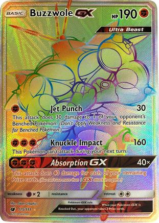 Buzzwole GX (115/111) [Sun & Moon: Crimson Invasion]