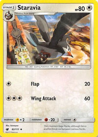 Staravia (82/111) [Sun & Moon: Crimson Invasion]