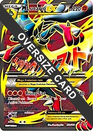 M Lucario EX (55a/111) (Jumbo Card) [XY: Furious Fists]