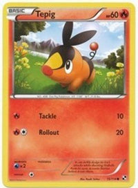 Tepig (15/114) (Cosmos Holo) [Black & White: Base Set]