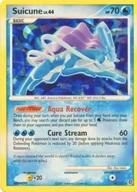 Suicune (19/132) (Cracked Ice Holo) [Diamond & Pearl: Secret Wonders]