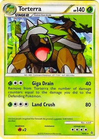 Torterra (10/95) (Cracked Ice Holo) [HeartGold & SoulSilver: Unleashed]