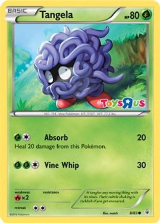 Tangela (8/83) (Toys R Us Promo) [XY: Generations]