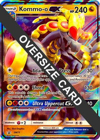 Kommo-o GX (SM71) (Jumbo Card) [Sun & Moon: Black Star Promos]