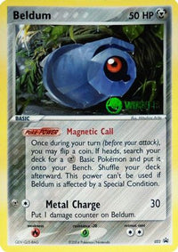 Beldum (022) (Winner Promo) [League & Championship Cards]