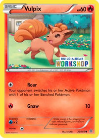 Vulpix (20/160) (Build A Bear Workshop Exclusive) [XY: Primal Clash]